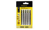 5pc T101B jigsaw blade set for wood